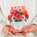 Mini Cheerful Gerberas Pop-Up Bouquet