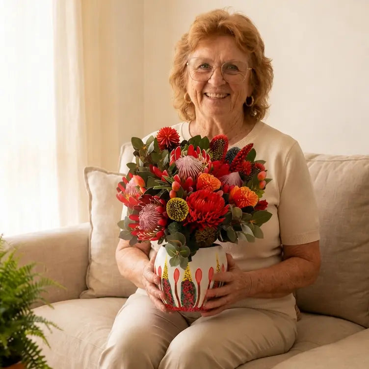 Kirribilli Sunset Pop-Up Bouquet PetalPal